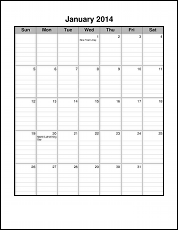 19+ Free Printable Lined Calendar 2021 Pics