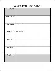 calendarsthatwork com be dependable write it down on a sample weekly calendar